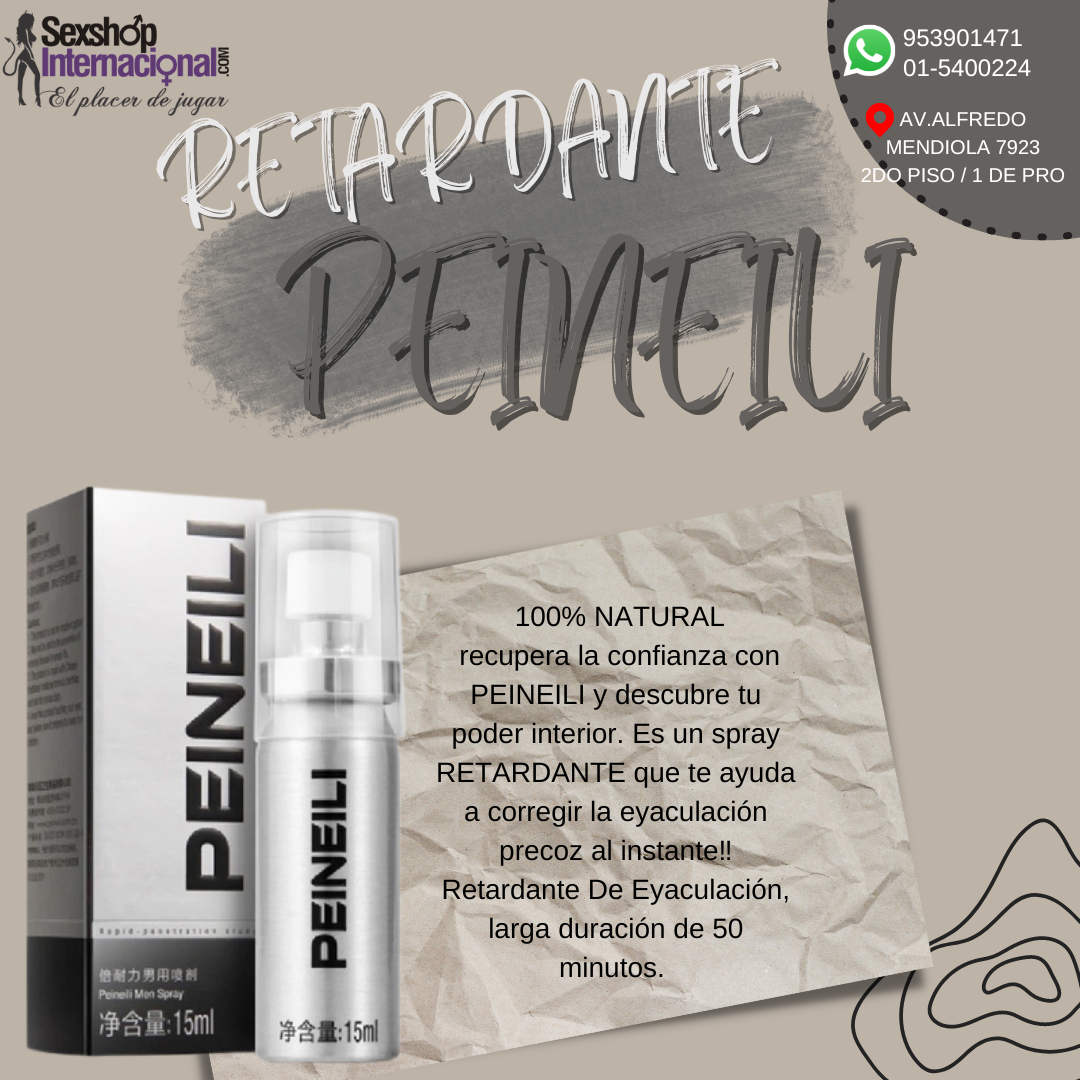 Retardante Sexual Peineili - Spray